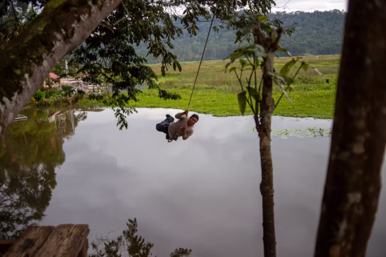 laguna del oconal villa rica airbnb casa machi 7